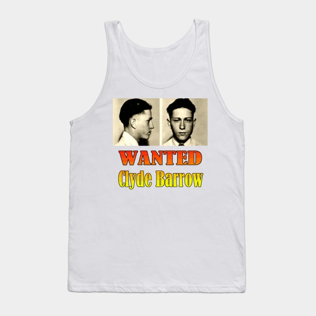 Wanted: Clyde Barrow Tank Top by Naves